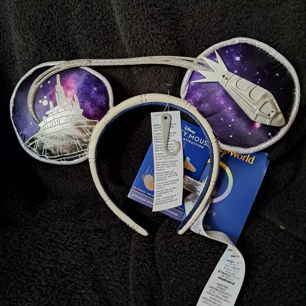 Mickey Main Attraction Space Mountain Ears